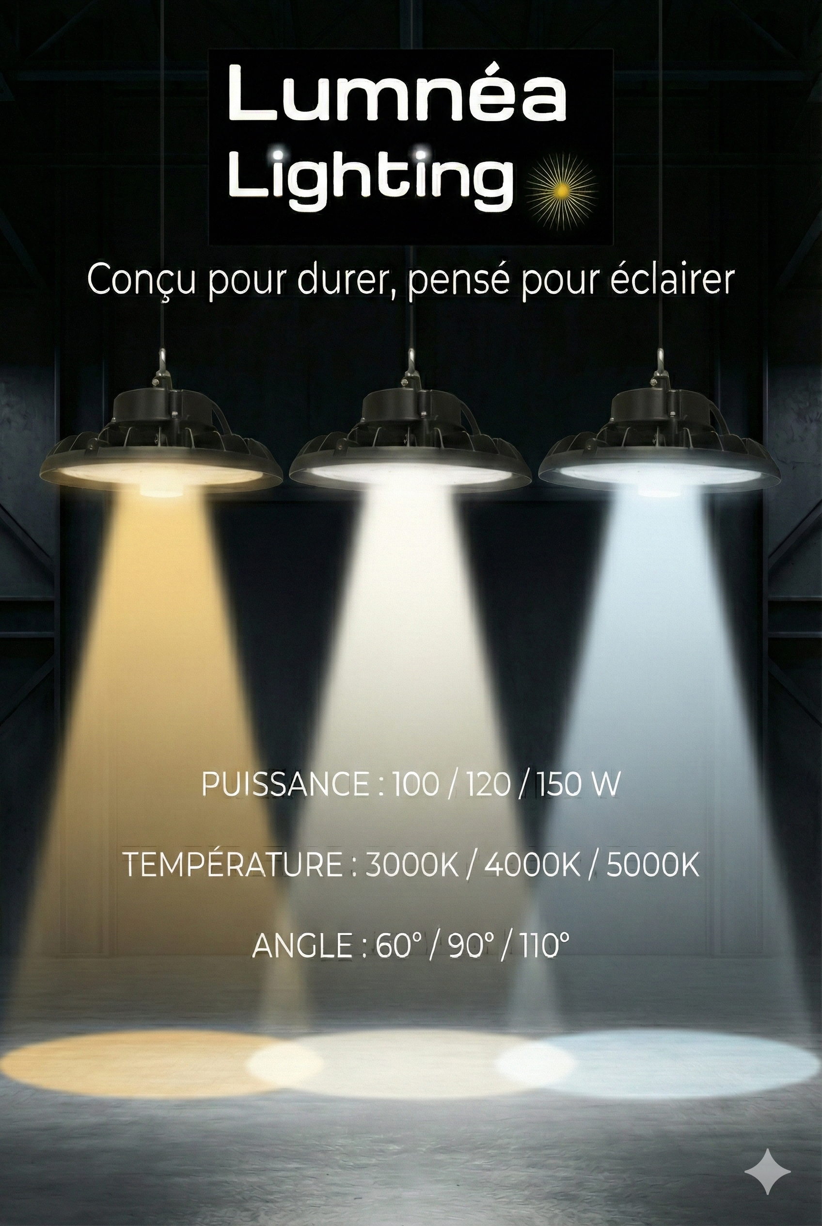 Cloches High Bay 3 couleurs – Image 3